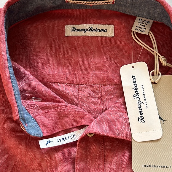 New! Tommy Bahama Button-Down Shirt - Picture 8 of 11